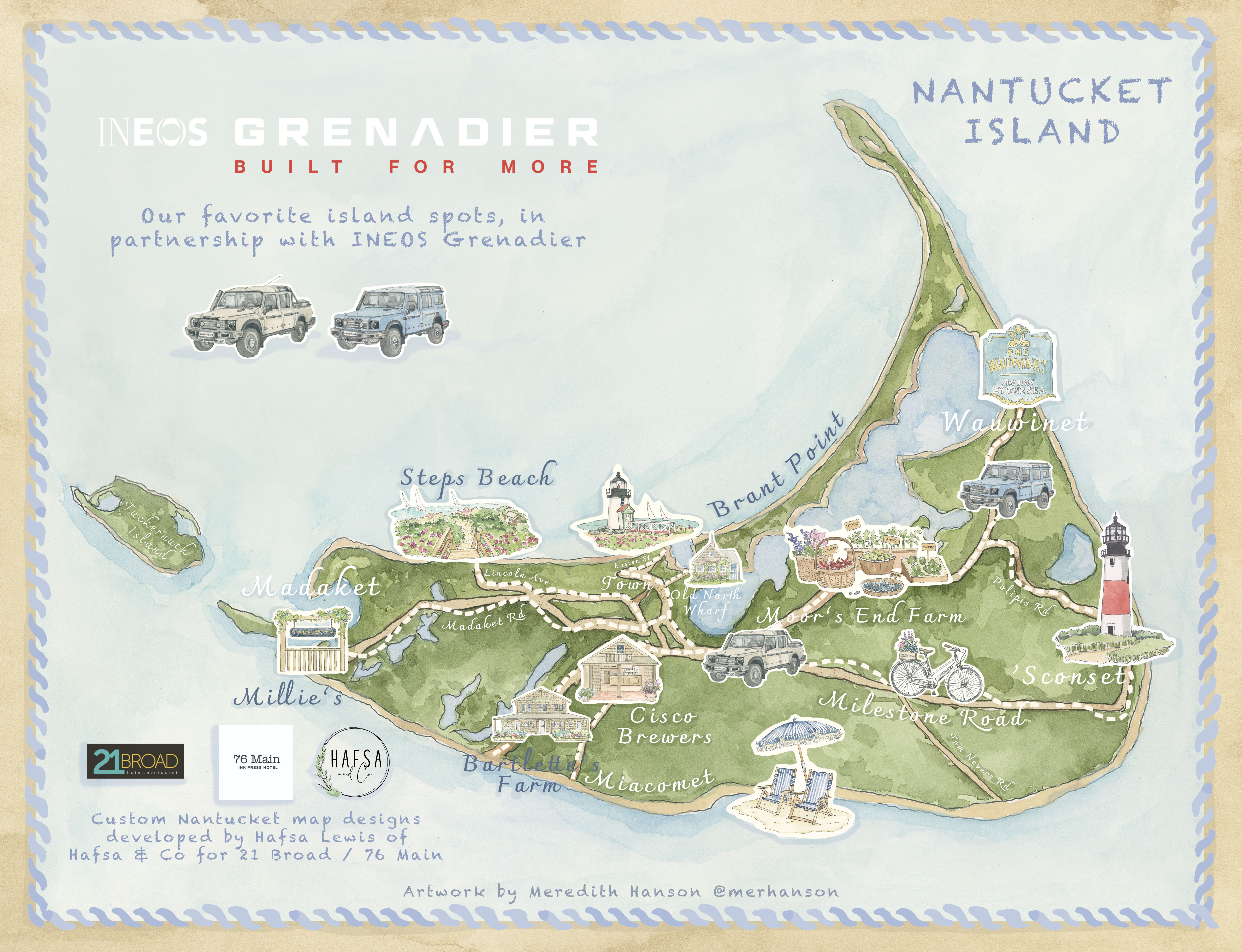 INEOS CAR MAP