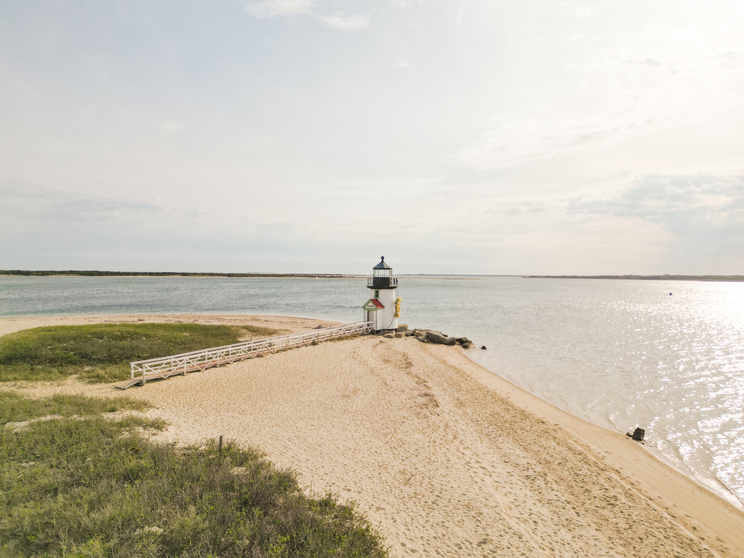 Lighthouse on beach
